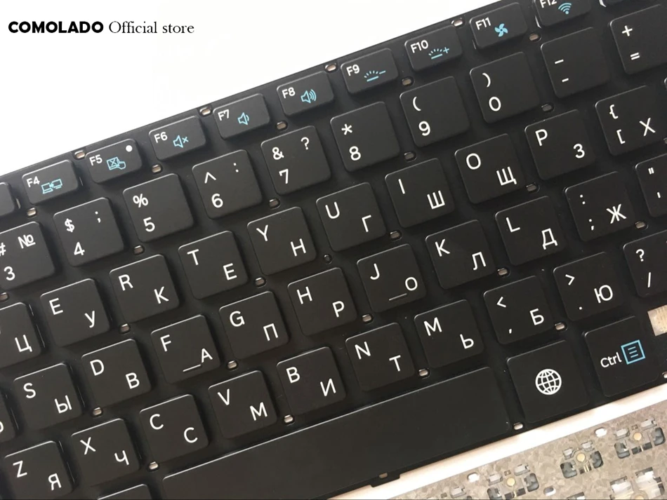 RU Russia Keyboard FOR Samsung 730U3E NP730U3E 740U3E NP740U3E Silver keyboard RU Layout (2)