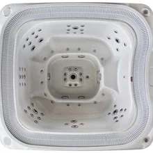 406 большая наружная гидромассажная Ванна с 8 сиденьями для семьи и вечерние