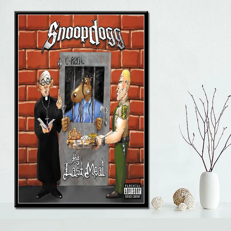 P629 Snoop Dogg Doggystyle Tha Doggfather Neva левая Горячая Альбомы для музыкальных выступлений, для чтения рэпа хип-хоп художественная живопись Шелковый Холст плакат настенный домашний декор