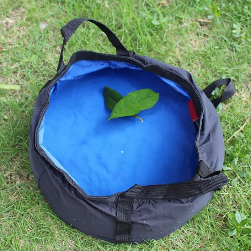 

8.5L Outdoor Folding Camping Washbasin Fishing Travel Picnic Water Holder Bag Ultra-light Basin Bucket Portable Survival Tool