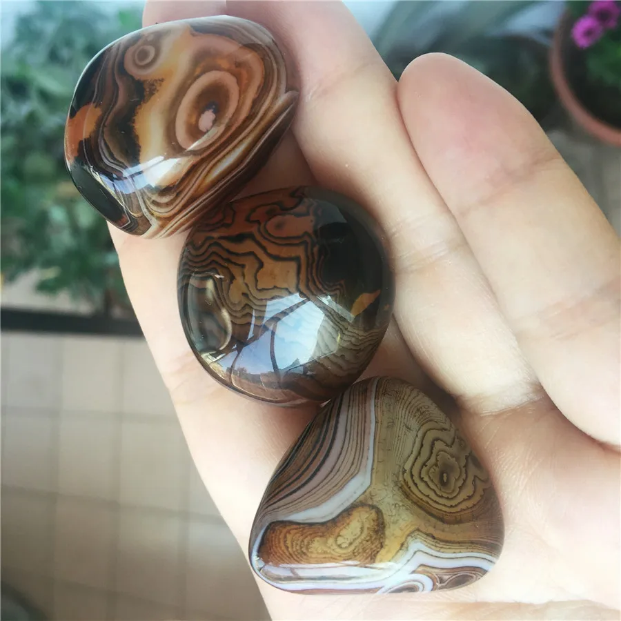 3 шт. натуральные камни и минералы sardonyx ладонный Агат лечебные кристаллы для