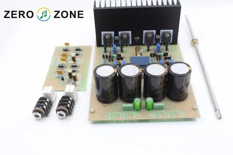 GZLOZONE Assembeld HA-5000 Class A Headphone Amplifier Board Clone Technica HA5000
