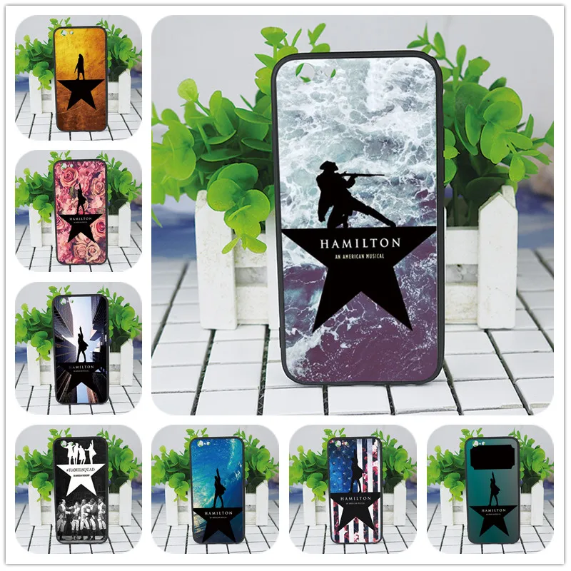 Hamilton Musical Lyrics phone Case For iphone 6 5s X 7 8