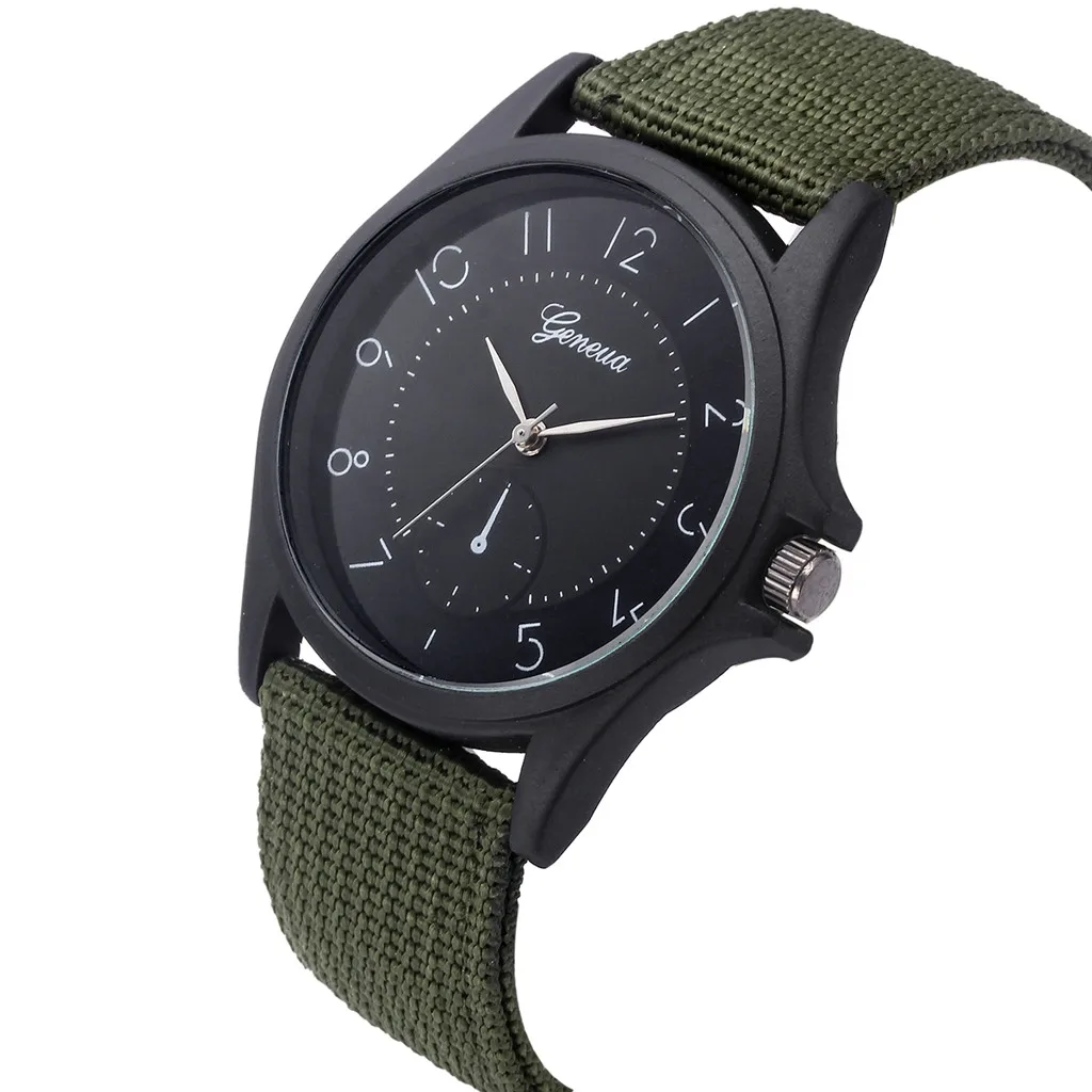 

2019 relogio masculino watches men Classic Watch Nylon Mesh Belt Strap Quartz Casual Wristwatches Clock Business reloj hombre