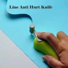 Высокое качество анти боль diy Скрапбукинг керамическая режущая головка бумажная линия нож резак бумаги