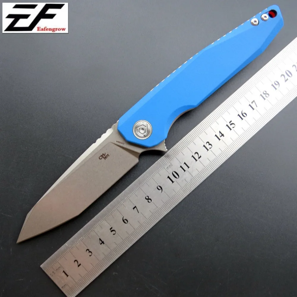 Eafengrow CH3004 Folding Camping Knife D2 Steel Blade G10 Handle oudoor hunting knives Survival Tactical Knives EDC Tool | Инструменты