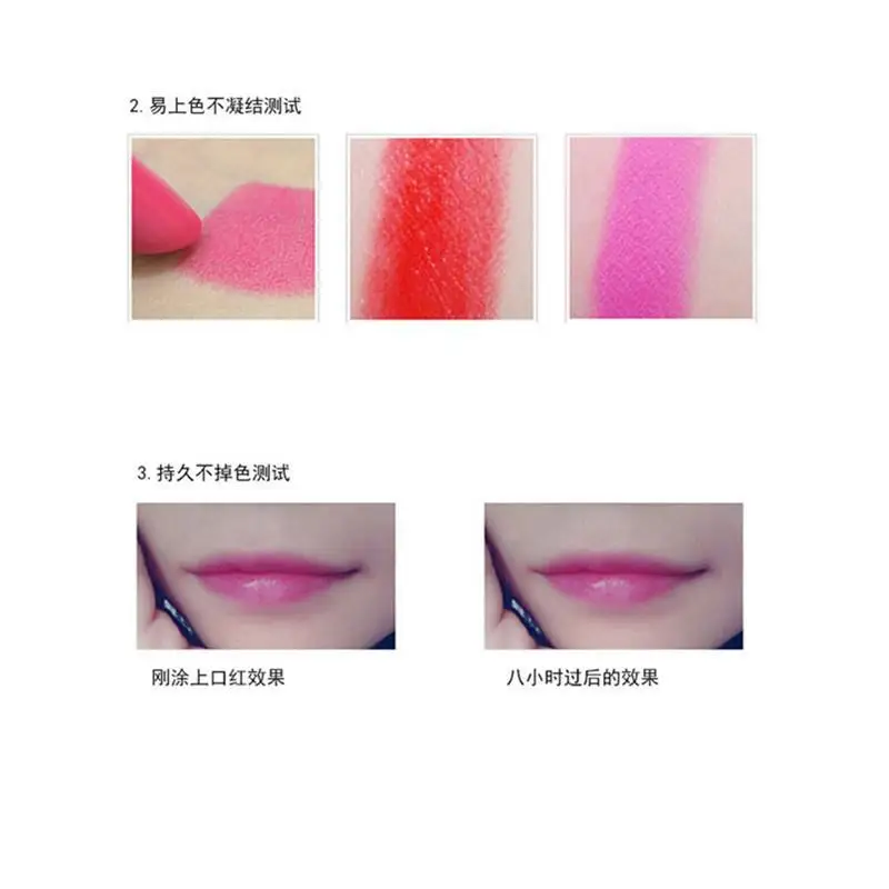 New arrival 12Colors Set Mini Cute 12 Colors Lipstick Travel Set Waterproof Lip Color 1 2gx12 5
