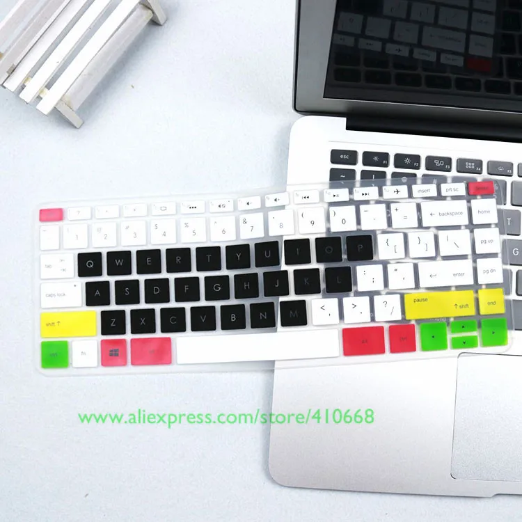 Силиконовая клавиатура протектор кожного покрова для hp Pavilion x360 14 дюймов 14M-BA011DX 14M-BA013DX X 360 2-в-1 Сенсорный экран ноутбука