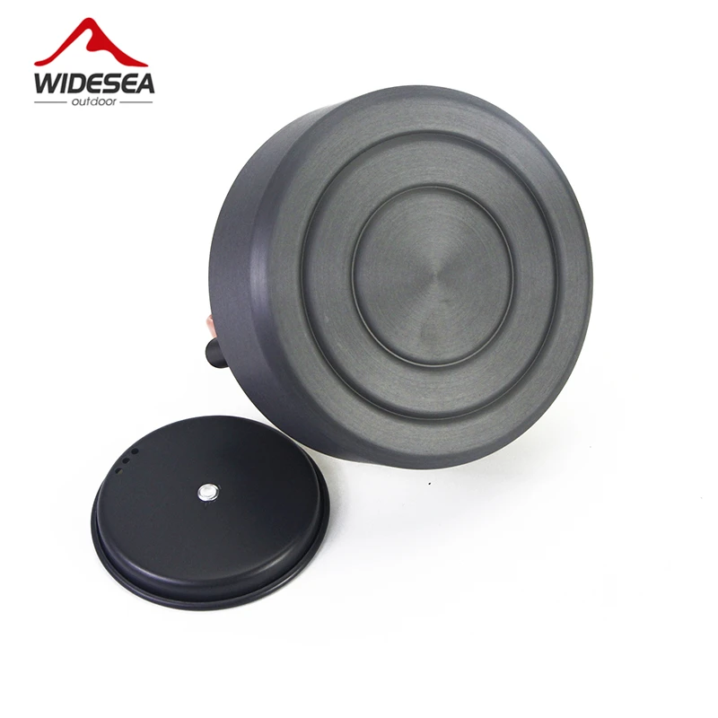 Widesea coffe hervidor 1.1L hervidor acampar al aire libre para acampar vajilla conjunto vajilla viajes picnic al aire libre