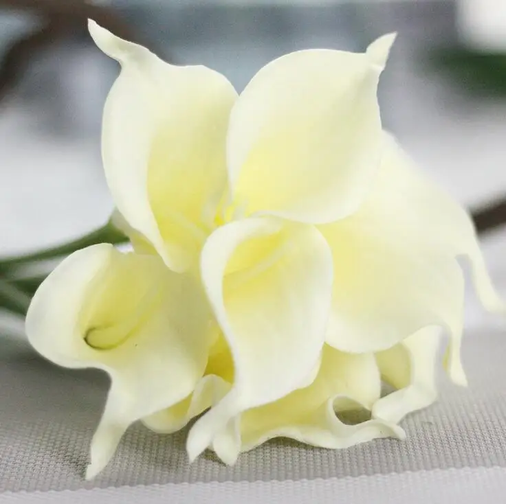 

Artificial Flowers PU Calla Lily flores Bouquets Wedding Decoration Fake Flowers Home Autumn Decoration Artificial Plants 1pcs