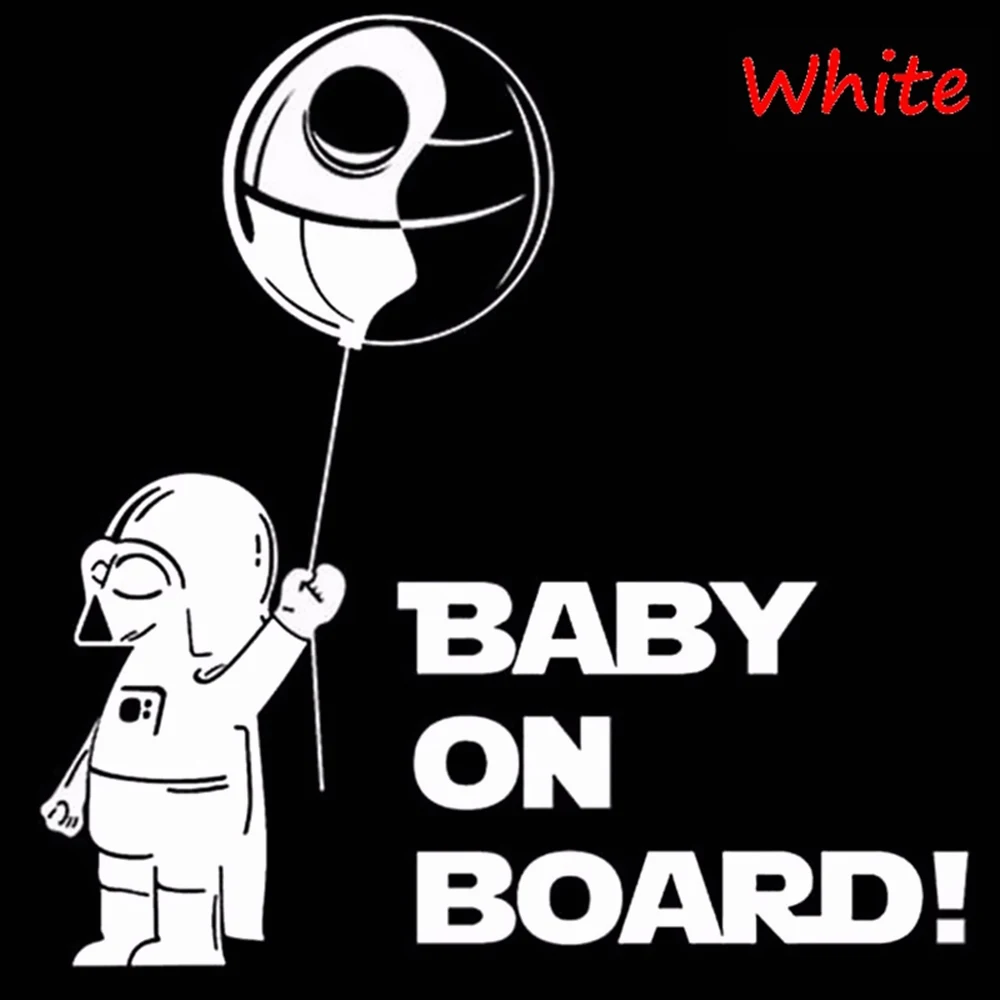

Reflective Sticker Baby on Board Car Body Styling Stickers Removable Waterproof Warning Sign Decal
