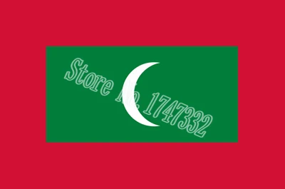 Maldives Азия Национальный флаг во всем мире горячие продажи товаров 3X5FT 150X90 см Баннер латунные металлические отверстия