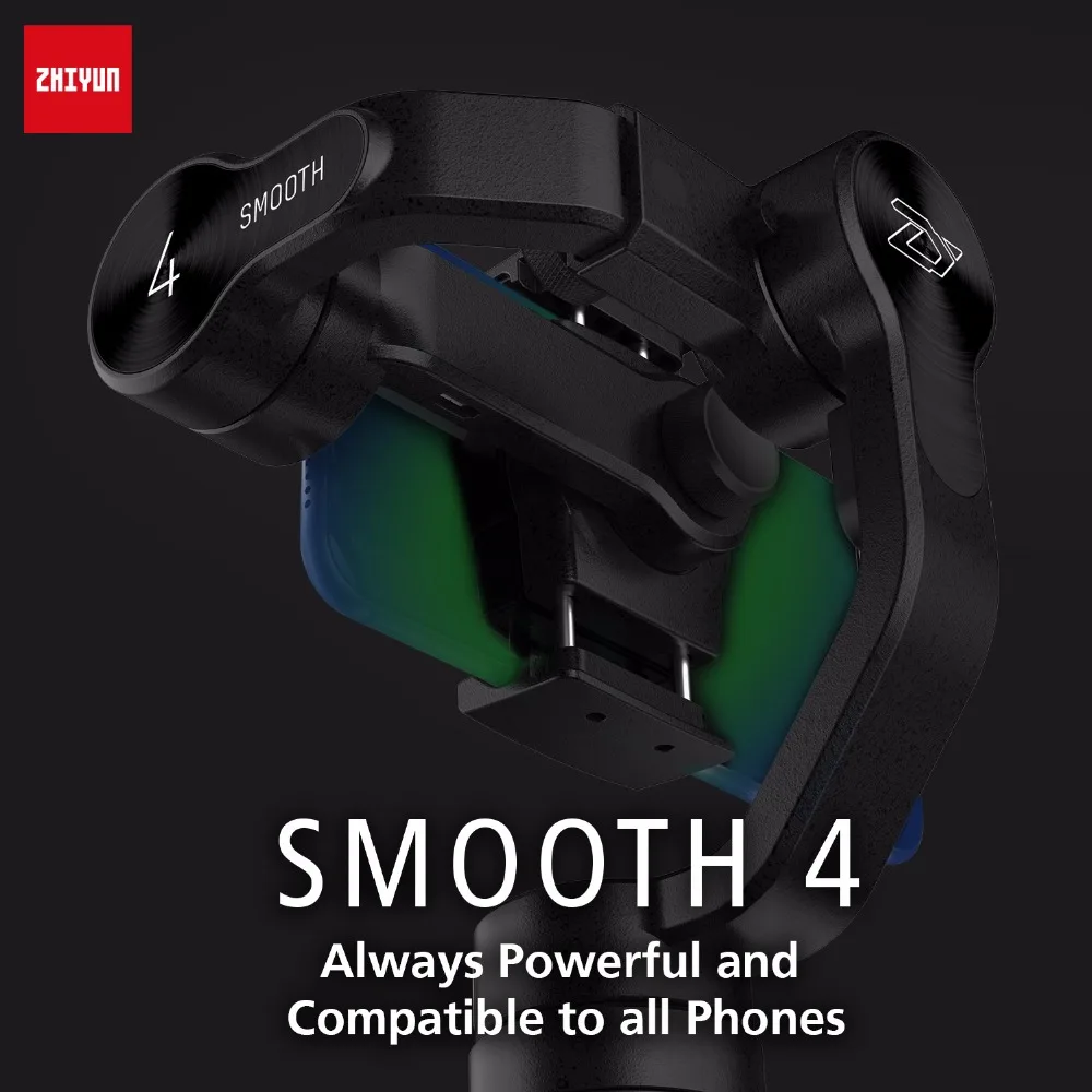 Zhiyun suave 4 3 eixos handheld cardan