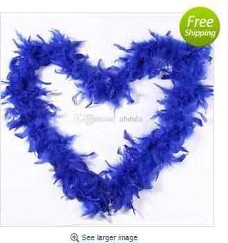 

Feather Boa Royal Blue Feather Boa Wrap Wedding Ceremony Boas White Marabou for Costumes Decor Chandelle Feather Boas Fast Shipp