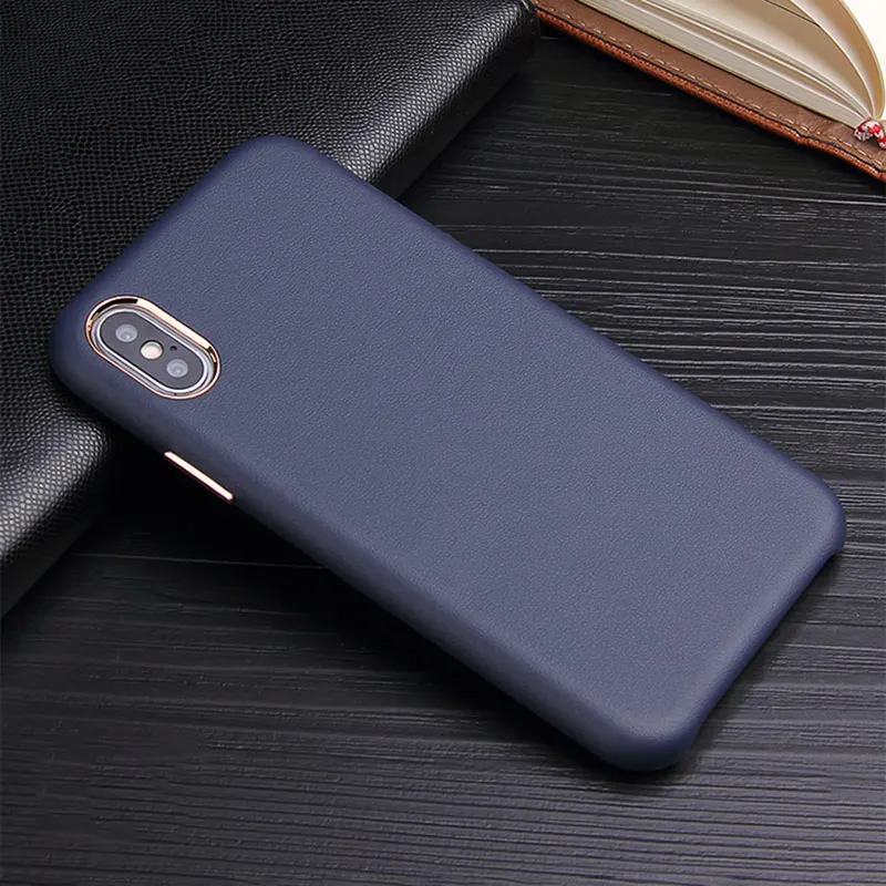 BFOLLOW PU Leather Case for iPhone XS Max / XR X 6 6S 7 8 Plus Luxury Back Cover Vintage Coque 10 Black Red |
