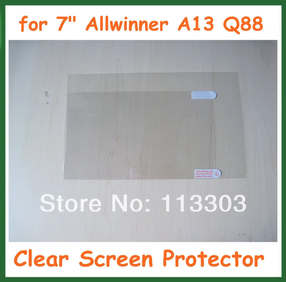 5pcs Clear Lcd Screen Protector Protective Film For 7 Inch Tablet Pc 7