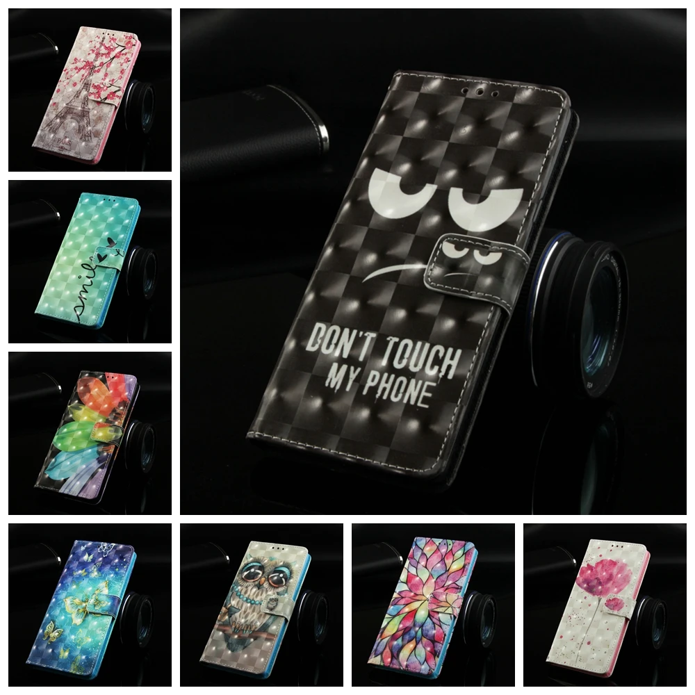 

For Samsung GALAXY S10 S10e S10 Plus Black Eyes Classic Book Style Flip Wallet Style Case Flip Leather Phone Cover