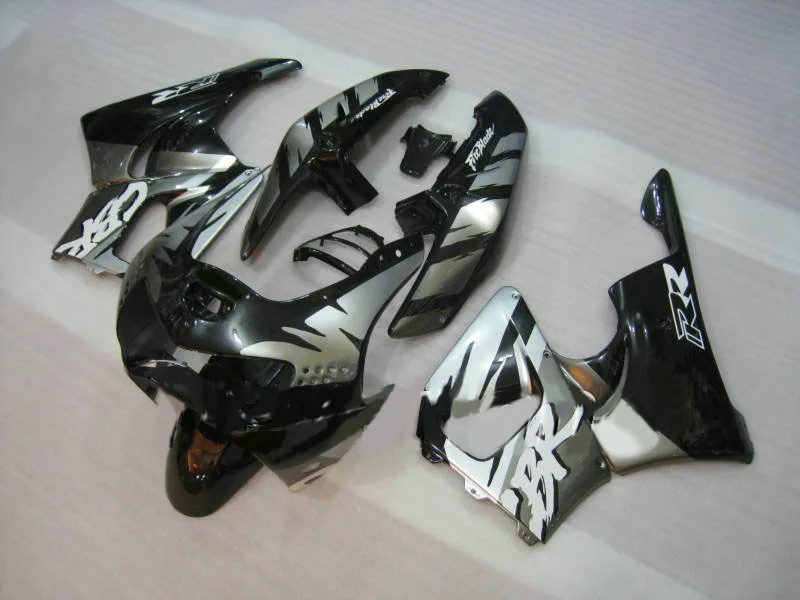 

Black silver Motorcycle bodywork fairing kit for Honda CBR 900RR 1998 1999 fairings CBR 919RR CBR900RR 98 99-Hey