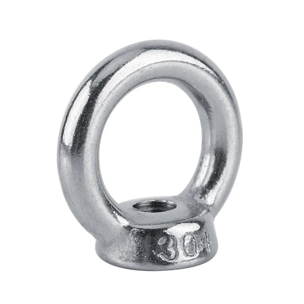 1pc tuerca M6 M16 DIN582 Stainless Steel SS304 Lifting Eye Nuts