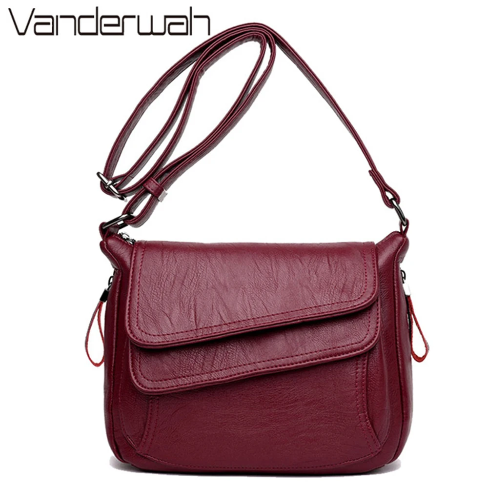 Hot White Summer Bag Leather Luxury Handbags Women Bags Designer Women Shoulder Messenger Bags For Women 2018 Sac A Main Femme