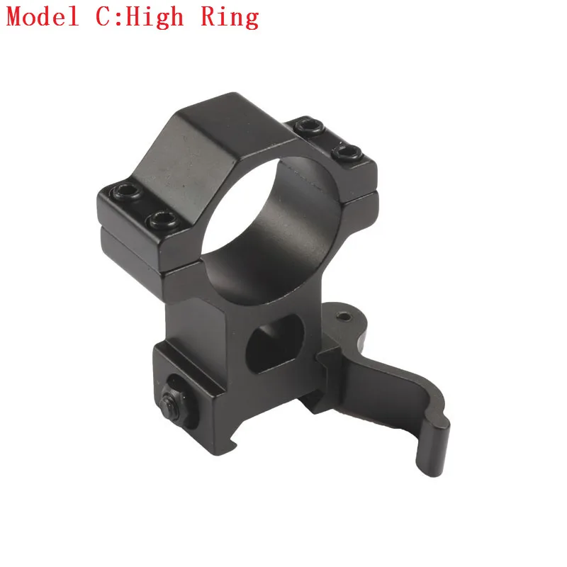 الصيد نطاق جبل 25.4/30 مللي متر عالية حلقة 20 مللي متر ويفر Picatinny السكك الحديدية QD سريعة الإصدار نطاق جبل ل الصيد بندقية قضاء