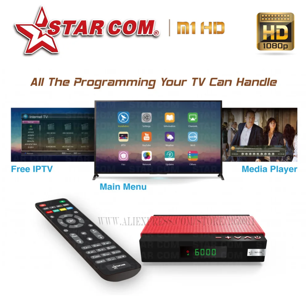 STARCOM SATELLITE TV RECEIVER 3