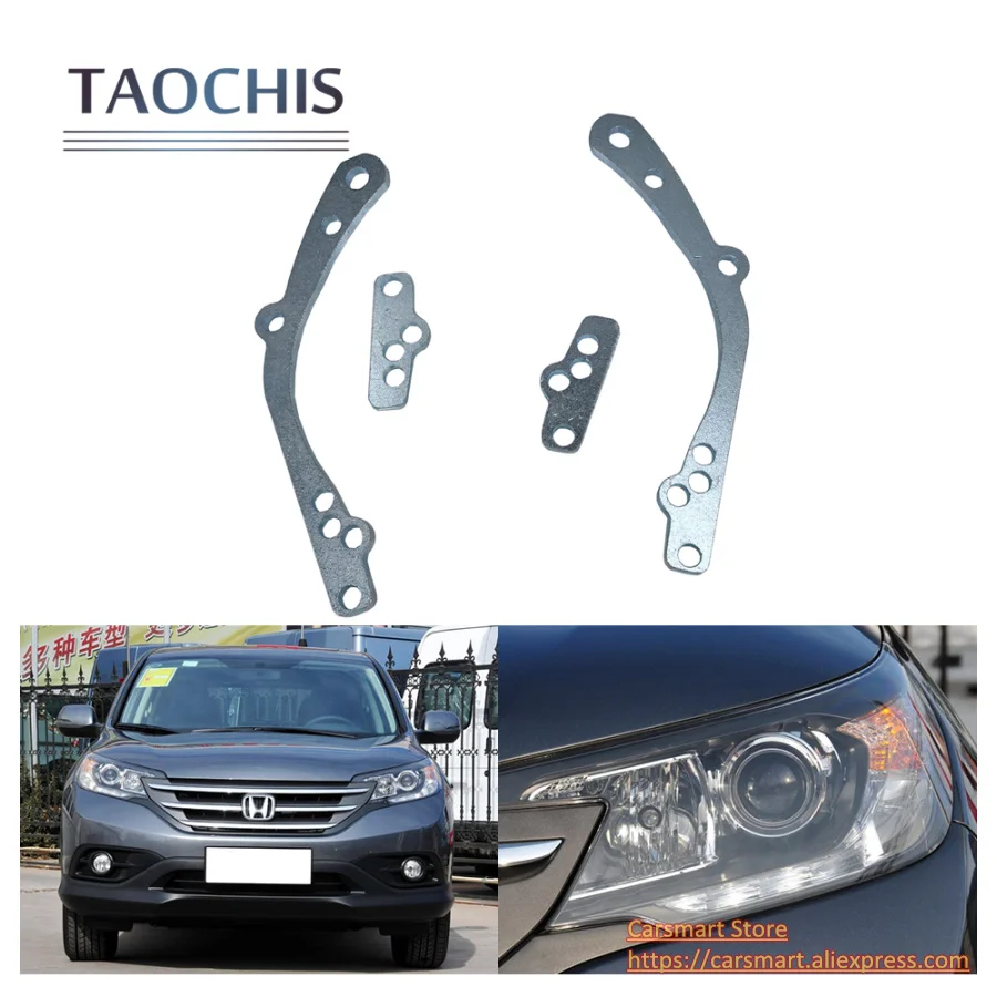 HONDA CR-V CRV adapter frame hella 3 5 koito q5 bi xenon projector lens (7)(1)