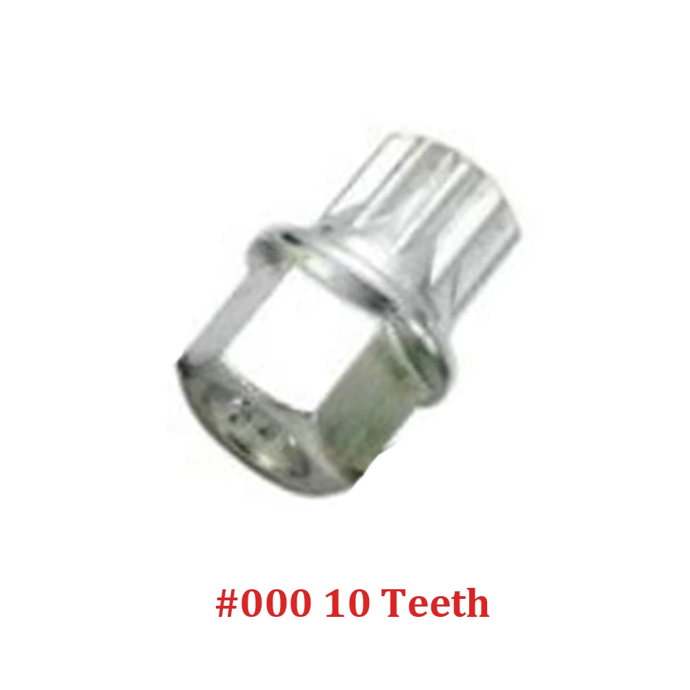 10 teeth Противоугонный болт для колес, гайка, ключ-адаптер#0 до#9 8D0601139F для Volkswagen Golf Jetta Passat Touran для Audi A4 A6 A8 TT - Название цвета: 10 teeth