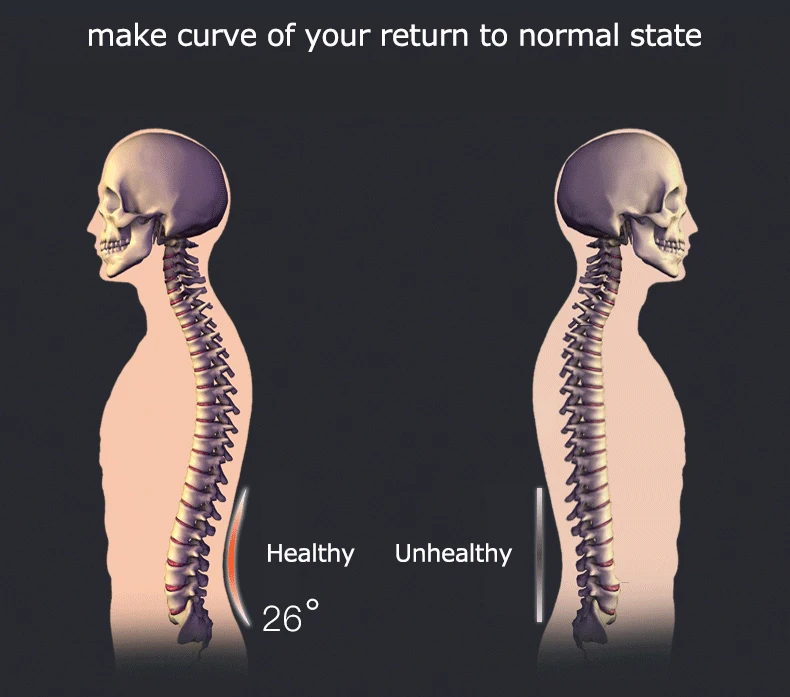 Массаж спины Волшебные подрамники фитнес Магнитный Корректор осанки эргономичная поясничная поддержка спинальная Тяговая Подушка регулятор позвоночника