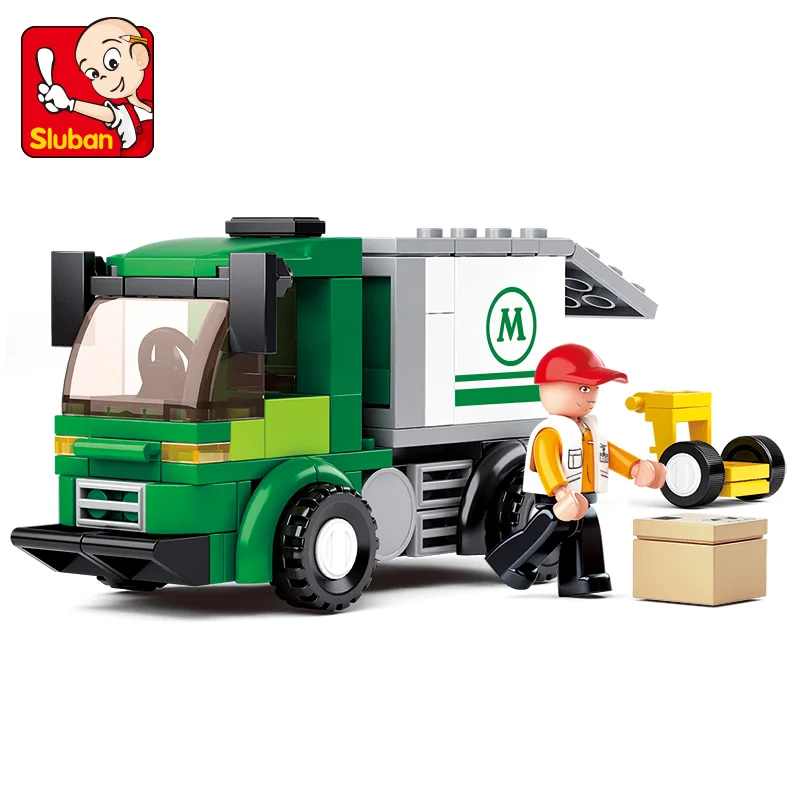 0368 121pcs Vehicle Constructor Model Kit Blocks Compatible LEGOings Bricks Toys for Boys Girls Children Modeling