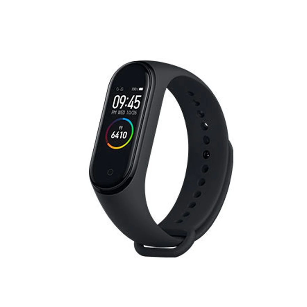 Xiaomi Mi Band 4 Bluetooth 5,0 Браслет фитнес-браслет AMOLED цветной сенсорный экран Музыка AI пульс