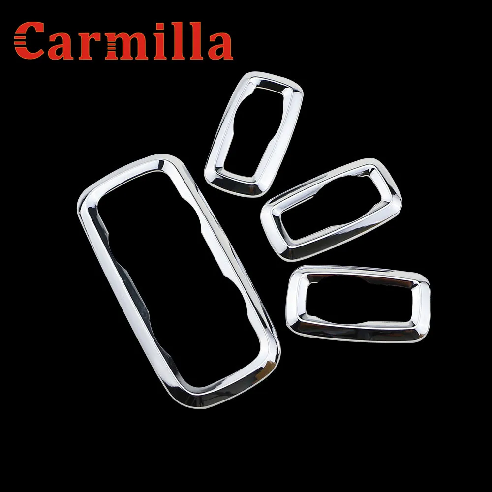 Carmilla ABS хромированная отделка переключатель стеклоподъемника украшение Refires