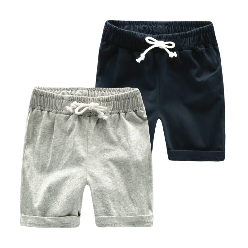 Boys sports pants shorts capris 2017 summer children's clothing baby child trousers u5881Pants