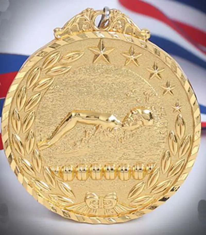 На заказ Высокое качество спорта удовлетворить плавание золото серебро бронза медаль