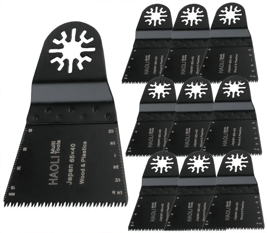 

10 Pcs 65mm Oscillating precision multitool Saw Blades fit for Multimaster power tools as Fein,TCH,Dremel etc,Free SHIPPING