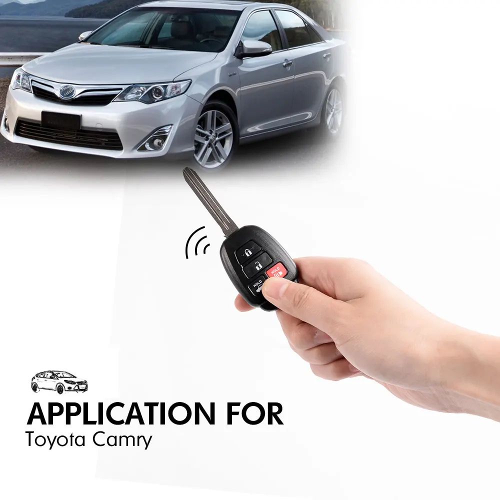 new for 2012 2013 2014 toyota camry keyless entry remote head keynew for 2012 2013 2014 toyota camry keyless entry remote head key fob hyq12bdm on aliexpress com alibaba group