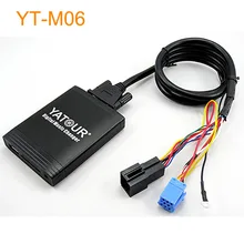 Adaptador del Cambiador de CD MP3 de Música Digital del coche con AUX USB para Unidad Principal de fábrica OEM Radio para Skoda 2003-2008 Octavia Fabia Super