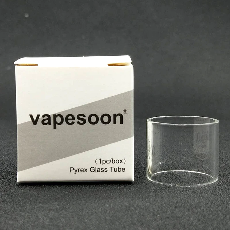 

3PCS Replacement Glass Tube for SMOK TFV8 BABY Tank / RBA Coil THE BABY BEAST Atomizer / AL85 Kit TFV8 baby 2ml EU
