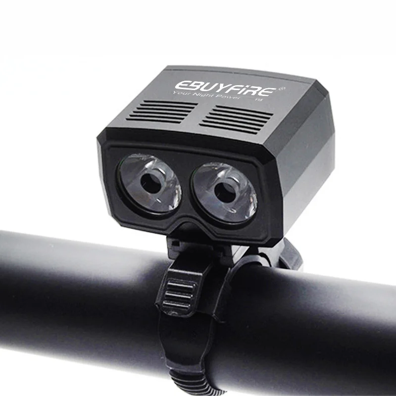 Top LED 5000lm USB Rechargeable Bike Lamp 2x XM-L T6 Front Handlebar Bike Light Built-in Battery 5 Modes bicycle 3 Top LED 5000lm USB Rechargeable Bike Lamp 2x XM-L T6 Front Handlebar Bike Light Built-in Battery 5 Modes bicycle 3