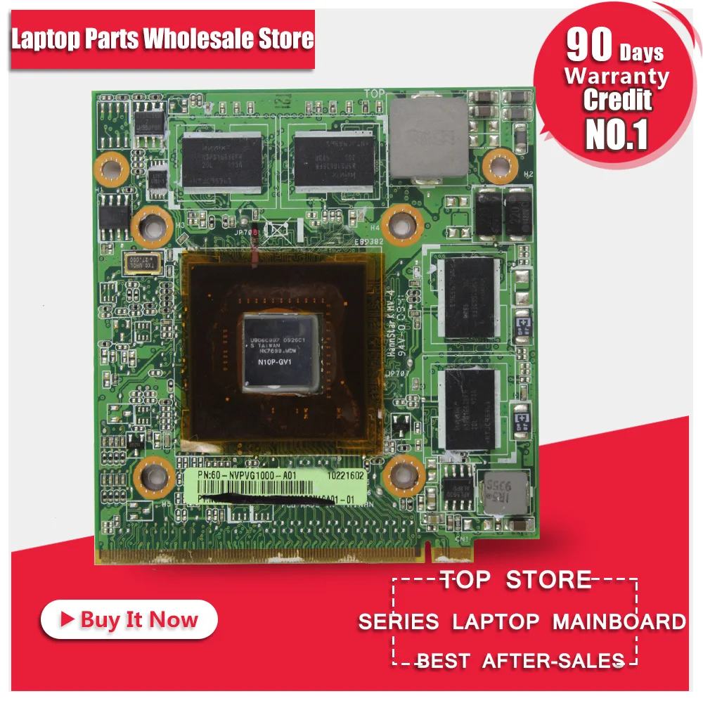 Для ноутбука For Asus K51AB K50IO K70I0 K5IAC 1Гб GT120M N10P GV1 видеокарта GV1|card card|video card laptopcard video |
