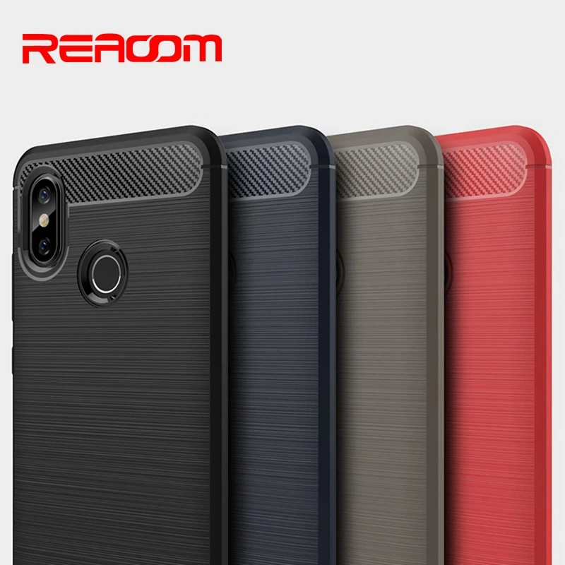 Мягкий силиконовый чехол для Xiaomi mi 8 Coque углеродного волокна противоударный