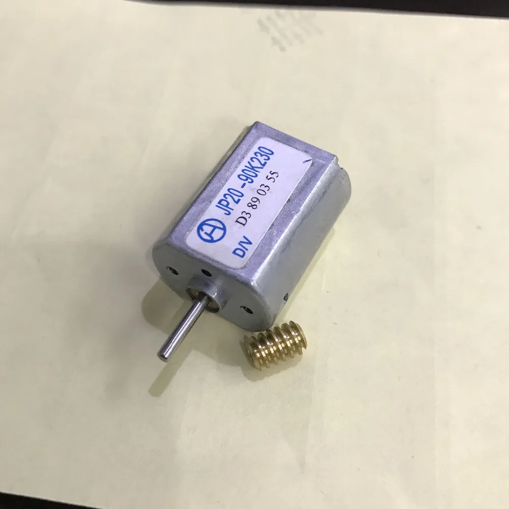Free shipping JP20-90K230 DC motor +(Screw) Speed: 6000 RPM Current: 0.02 A Power: 0.1 W Voltage: 5 V