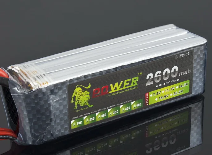 

14.8V 2600MAH 35C for Remote Control Model Aircraft Battery Manufacturers 14.8v Lithium Polymer Battery 3s Battery