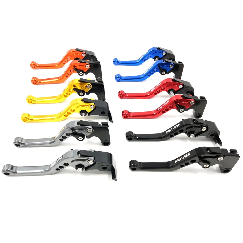 1999 2000 2001 2002 2003 2004 YZF-R6 YZF R6 CNC Adjustable Foldable Extendable Brake Clutch Levers For Yamaha R6 1999-2004 (1)