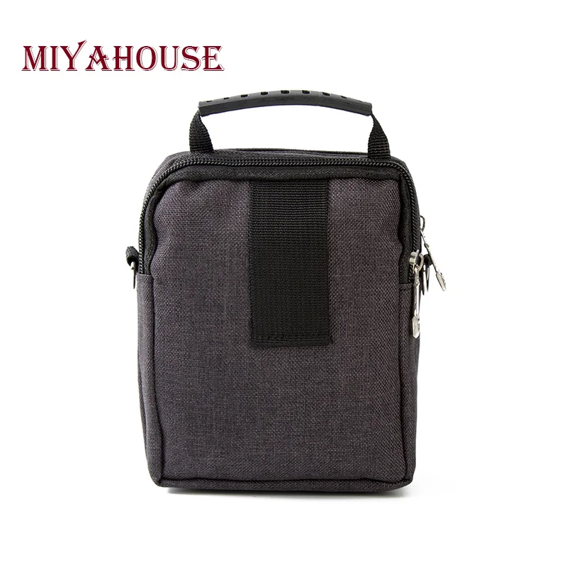 Miyahouse multifunction الرجال قماش الخصر حزم للرجال حزام الخصر أكياس الرجال حقيبة سفر صغيرة حقيبة crossbody رسول أكياس