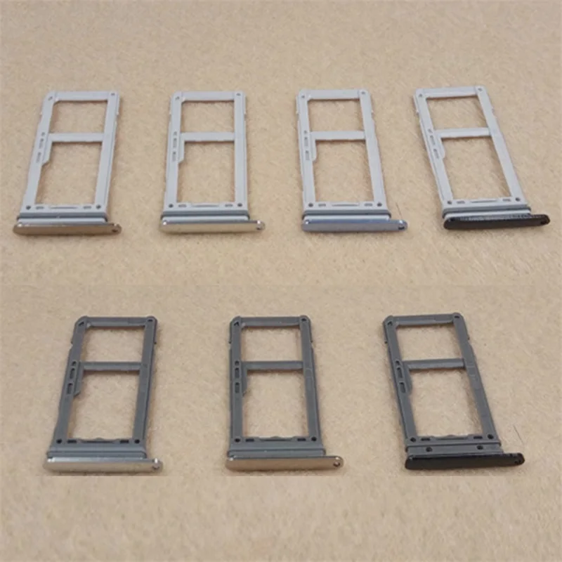 

New 1PCS High quality Mobile Phone SIM SD Card Single/ Dual Slot Tray For Samsung Galaxy S8 S8 Plus