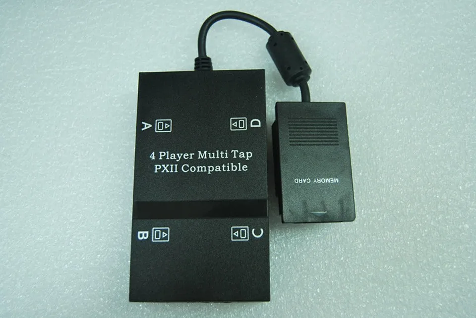 4 плеер мульти кран контроллер и Карта памяти концентратор для Playstation 2 для PS2