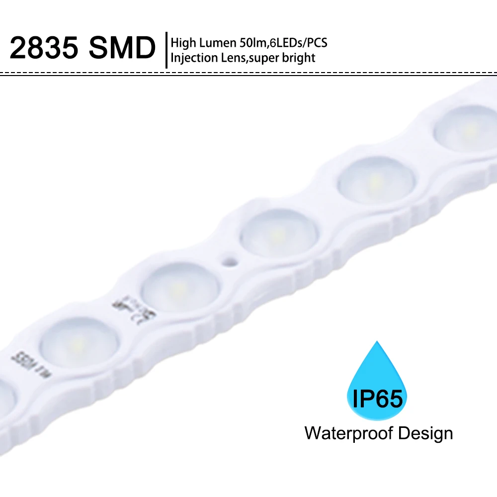 220V-LED-Module-SMD-2835-6LEDs-IP65-Waterproof-injection-lens-Super-bright-for-Advertising-Light-Sign