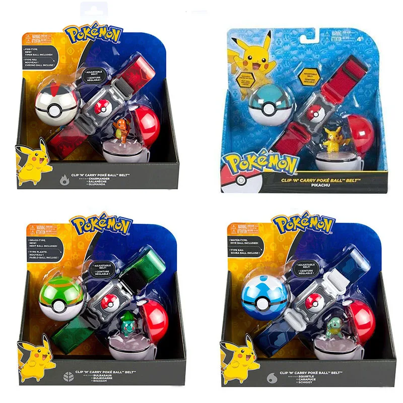 

anime pikachu Pokemon Clip n Carry Poke Ball Belt costume cosplay