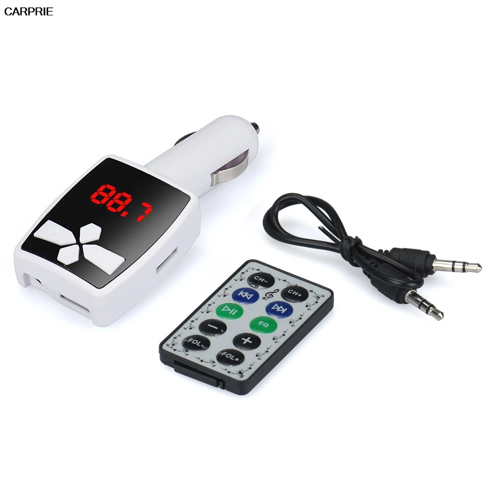 

MP3 Player Wireless FM Transmitter Modulator Car Kit USB SD MMC LCD Remote